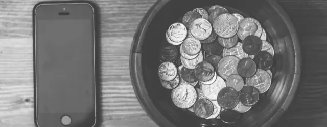 Phone and giving plate