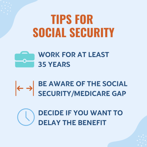 Tips for Social Security Income