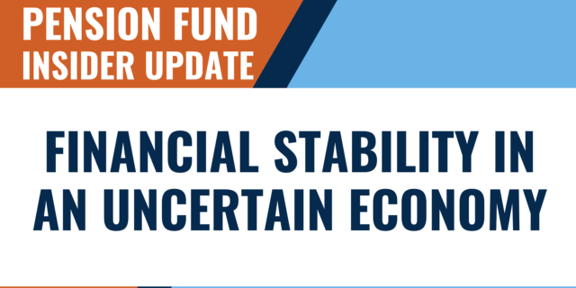 Replay Links: Pension Fund Insider Update
